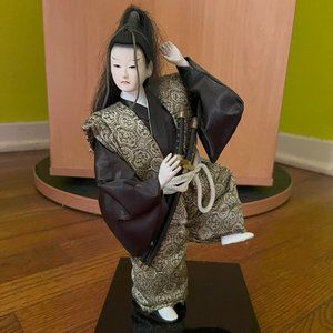 Beautiful Rare Female Samurai statue in Perfect Condition